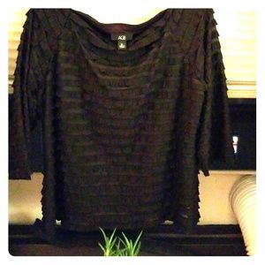 AGB Ruffled blouse, used once.